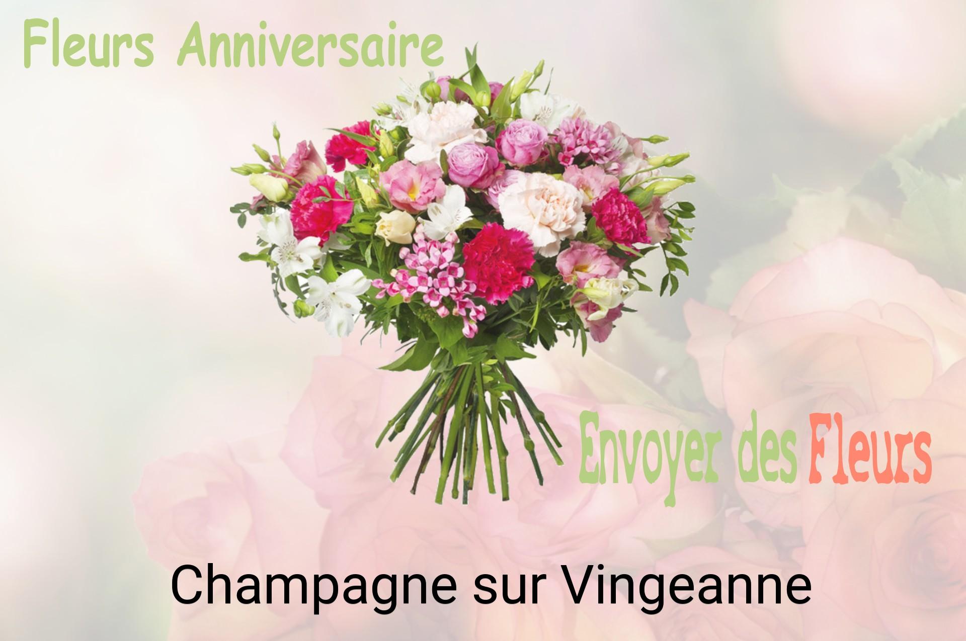Bouquet de fleurs d’anniversaire livré à Champagne-sur-Vingeanne
