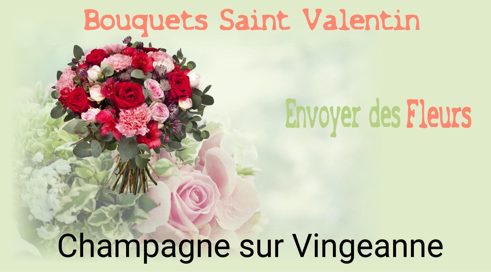 Roses de Saint-Valentin livrées à Champagne-sur-Vingeanne